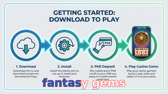 Game list for Fantasy Gems gamedownload section