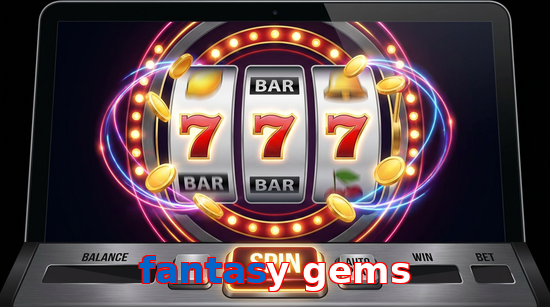 Main screen of Fantasy Gems slots page for PK players